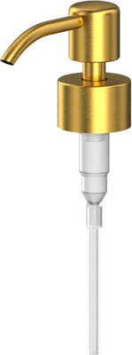 Дозирующая насадка для моющего средства Whitecross SP0010GLB (брашированное золото)