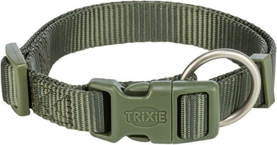 Ошейник Trixie Premium Collar 201733 (L/XL, оливковый)