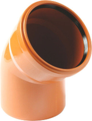 Отвод наружной канализации Valfex 160 / 30102160 (рыжий)