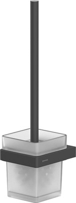 Ершик для унитаза Whitecross Cubo CU2470BL (черный матовый)