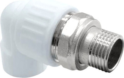 Угольник соединительный Valfex Для радиатора с американкой 25x1/2" 60/15 / 10238134