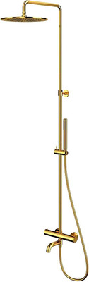 Душевая система со смесителем Whitecross Y1234GL (золото)