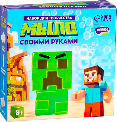 Набор для изготовления мыла Школа талантов Пиксельный чудик / 10620697