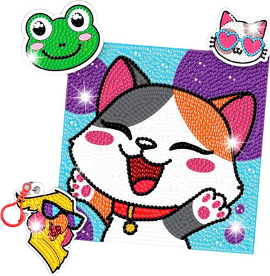 Набор алмазной вышивки Школа талантов Милые животные. 4 в 1 / 10335507