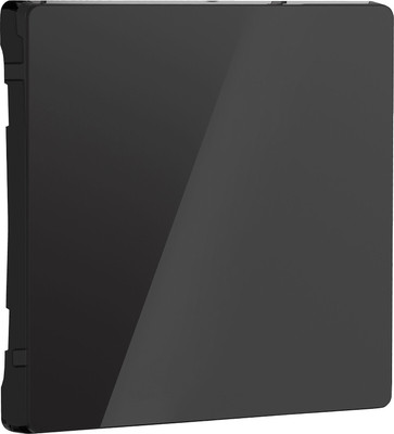 Клавиша для выключателя Werkel W1119048 (черный акрил)