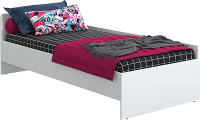 Кровать-тахта Интерлиния Анеси-4 (белый платинум/белый платинум)