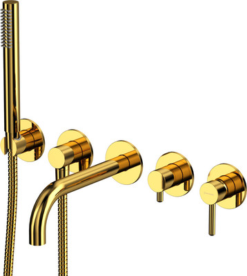 Смеситель Whitecross Y1240GL (золото)