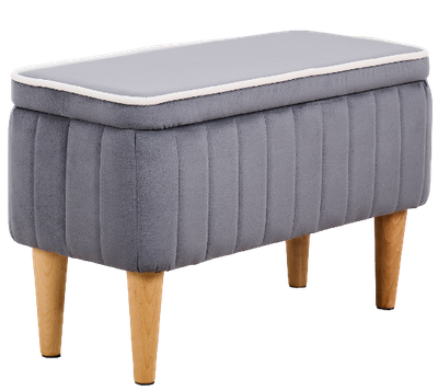 Банкетка Monofix Амма с ящиком для хранения (серый №32)