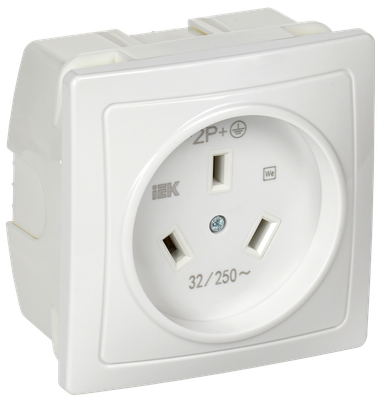 Розетка IEK ERP11-032-K01 (белый)