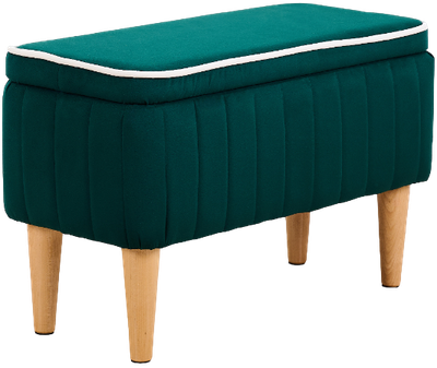 Банкетка Monofix Амма с ящиком для хранения (зеленый №33)