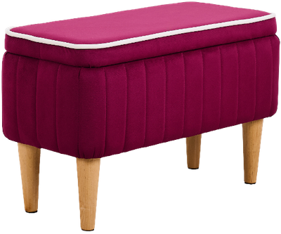 Банкетка Monofix Амма с ящиком для хранения (винный №63)