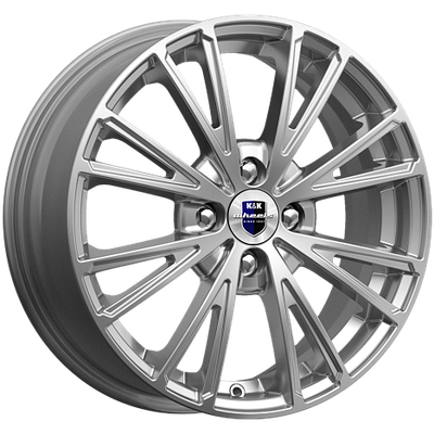 Литой диск K&K Меандр 16x6" 4x100мм DIA 67.1мм ET 40мм Дарк платинум