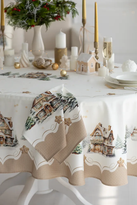 Сервировочная салфетка Listelle Set-4 Пряничный домик 615601