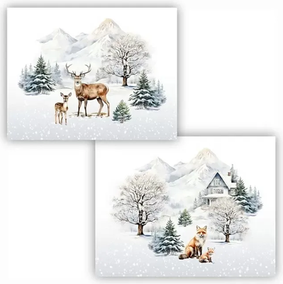 Сервировочная салфетка Listelle Морозное утро 615802