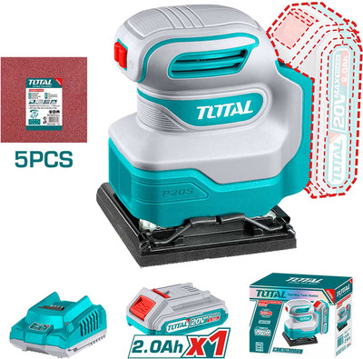 Вибрационная шлифовальная машина TOTAL TSHSLI20141