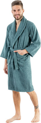 Халат Minteks Махровый ТВ03-3 (р.50, изумрудный)