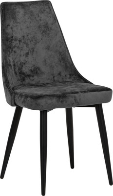 Стул Импэкс Leset Эби Люкс (черный/велюр антрацит)