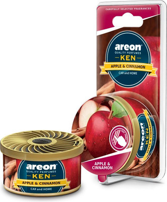 Ароматизатор автомобильный Areon Ken Blister Apple Cinnamon / ARE-AKB08