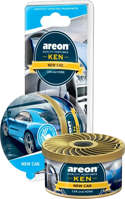 Ароматизатор автомобильный Areon Ken Blister New Car / ARE-AKB11