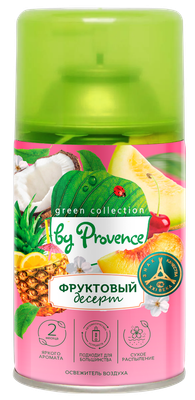 Сменный блок для освежителя воздуха Green Collection by Provence Фруктовый десерт (250мл)