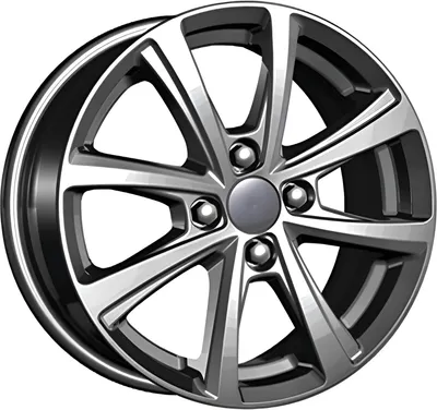 Литой диск Carwel Акуш 15x6" 4x100мм DIA 56.6мм ET 39мм GR
