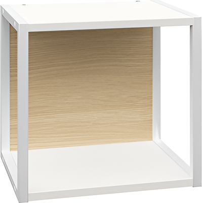 Полка Mobi Марвэл 16.487 (белый PE шагрень/плэйн)