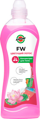 Чистящее средство для пола Sipom Flor Wash Цветущий лотос (1л)