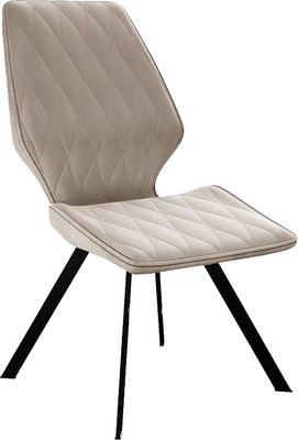 Стул ТриЯ Матэо (черный муар/микровелюр Brendy Creame)