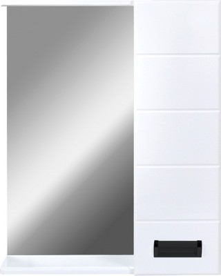 Шкаф с зеркалом для ванной Doratiz Вальс 60 R / 2711.153 (белый, с подсветкой)