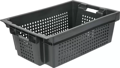 Ящик для хранения Эдванс Перфорированный для овощей и фруктов 600x400x200мм