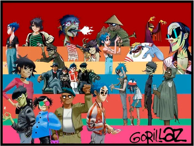 Постер Citydecor Gorillaz 7 (30x40)