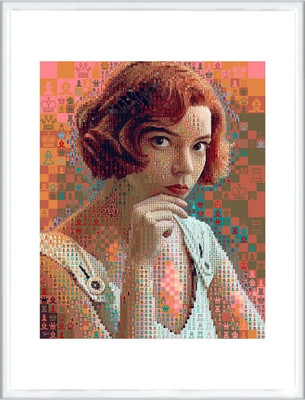 Постер Citydecor Ход королевы. Харис Цевис 1 (30x40)