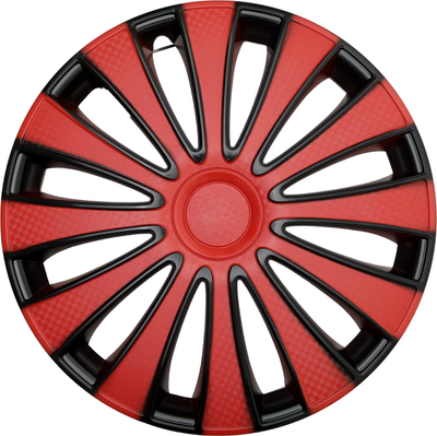 Набор колпаков STAR GMK Red Black 15" / S15029 (4шт)
