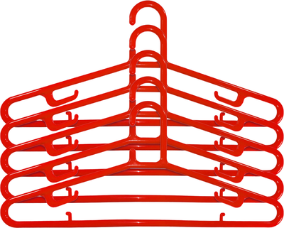 Набор пластиковых вешалок-плечиков No Brand LT804 (5шт)