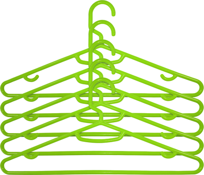 Набор пластиковых вешалок-плечиков No Brand LT809 (5шт)