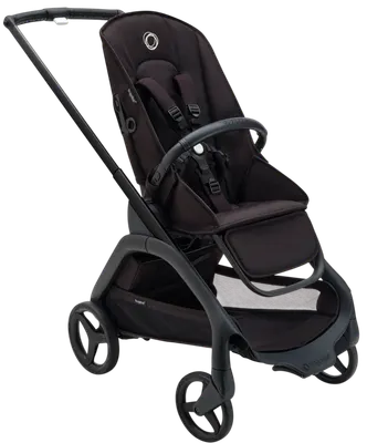 Детская прогулочная коляска Bugaboo Dragonfly Base без капюшона (Black/Midnight Black)