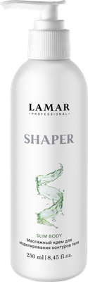 Крем для тела Lamar Professional Shaper Массажный для моделирования контуров тела (250мл)