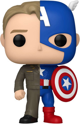 Фигурка коллекционная Funko POP! Marvel. Split. Captain A/Steve R / FU80891