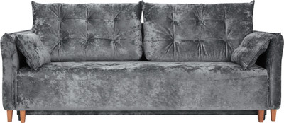 Диван KRONES Цезарь 3 (велюр антрацит)