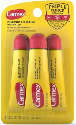 Бальзам для губ Carmex Classic Lip Balm Tube (3x10г)
