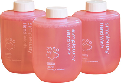 Мыло-пена Simpleway SW98279 (3шт, розовый)