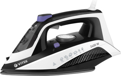 Утюг Vitek Prive VT-8360 (черный/белый)