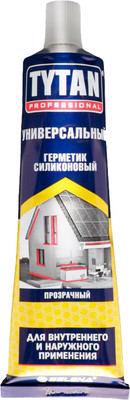 Герметик силиконовый Tytan Professional Универсальный (85мл, белый)