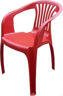 Стул пластиковый Эдванс Красный