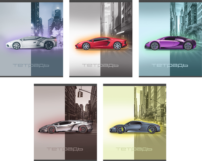 Тетрадь Listoff Скорость города / ТКЛ489185