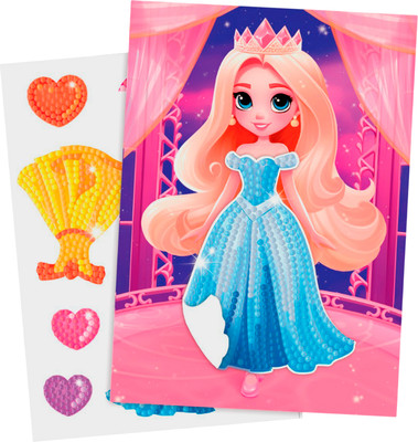 Набор алмазной вышивки Школа талантов Наряди персонажа. Принцесса / 10451054