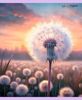 Тетрадь Listoff Цветочное поле / ТКФ969280