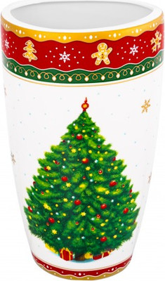Ваза Elan Gallery Новогодняя елка / 420700