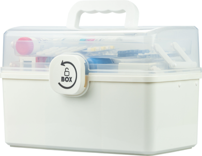 Органайзер для хранения Solmax&Home Аптечка / SM97224 (белый)