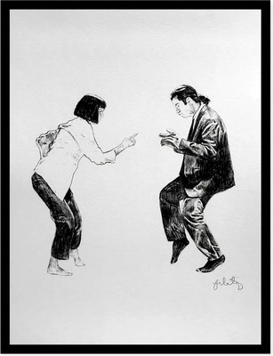 Постер Citydecor Криминальное чтиво 1 (30x40)